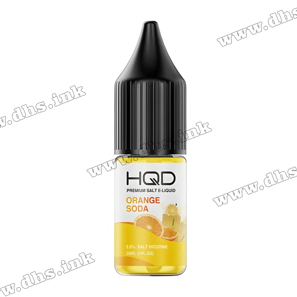 Сольова рідина HQD Salt 10 мл (50 мг) - Orange Soda (Апельсинова газованка)